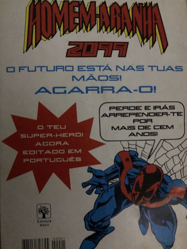 Livro BD Fantasticos X-Men2099 ( Edição colecionador)