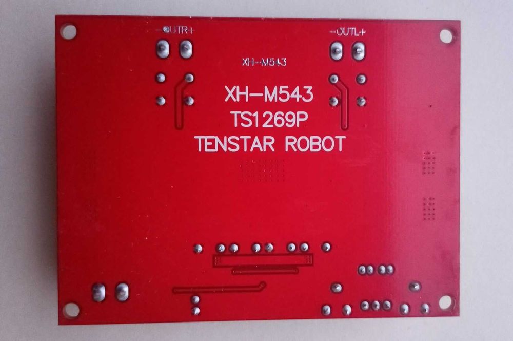 TPA3116D2 усилитель мощности 2 канала cтерео по 120 Вт питание до 24 В