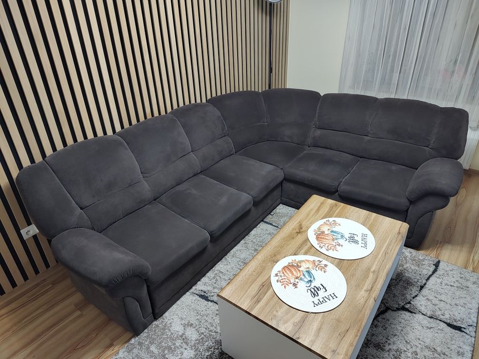 Sofa narożna Aldo z funkcją spania super stan tanio