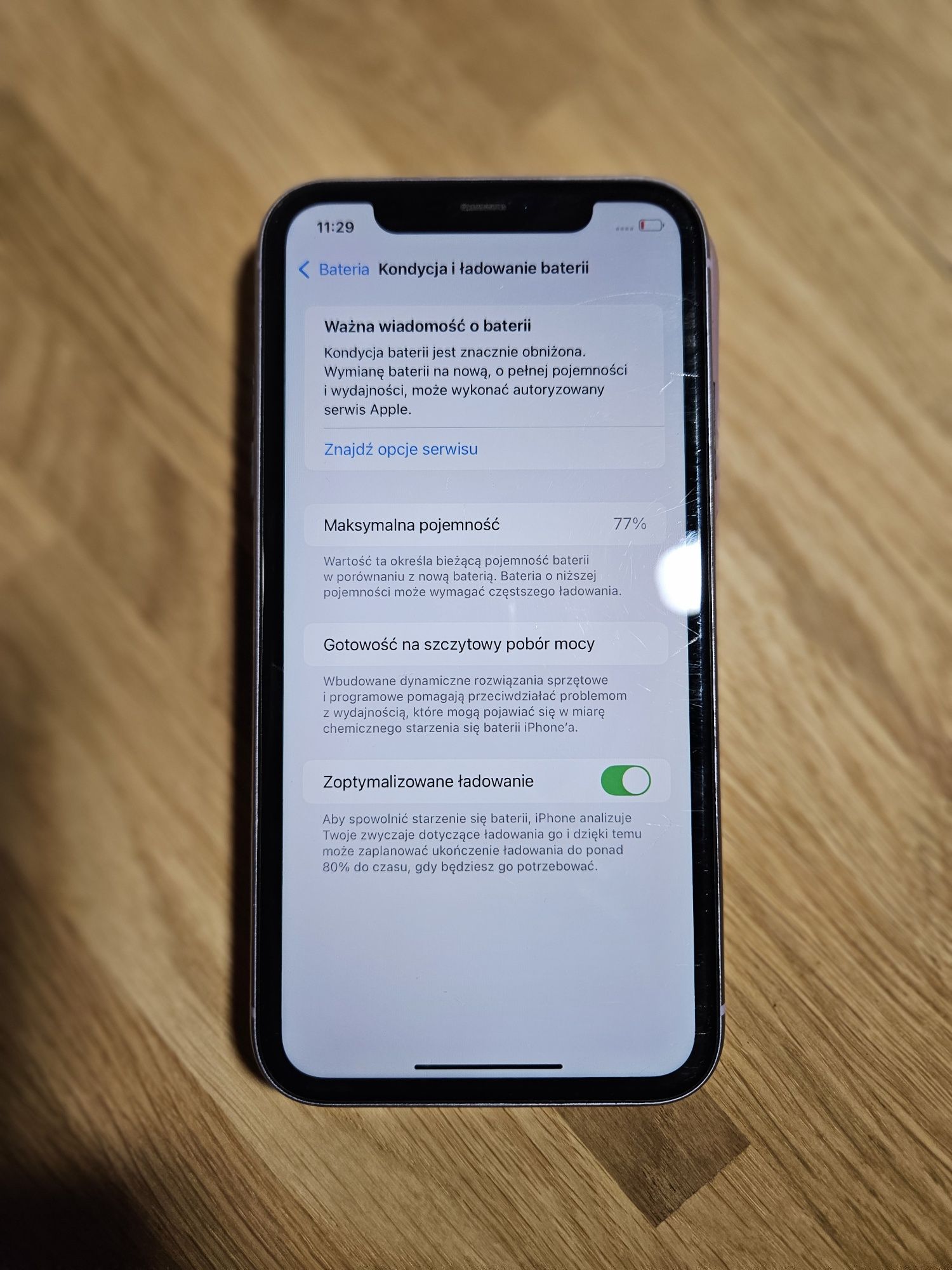 iPhone 11  |77%|
