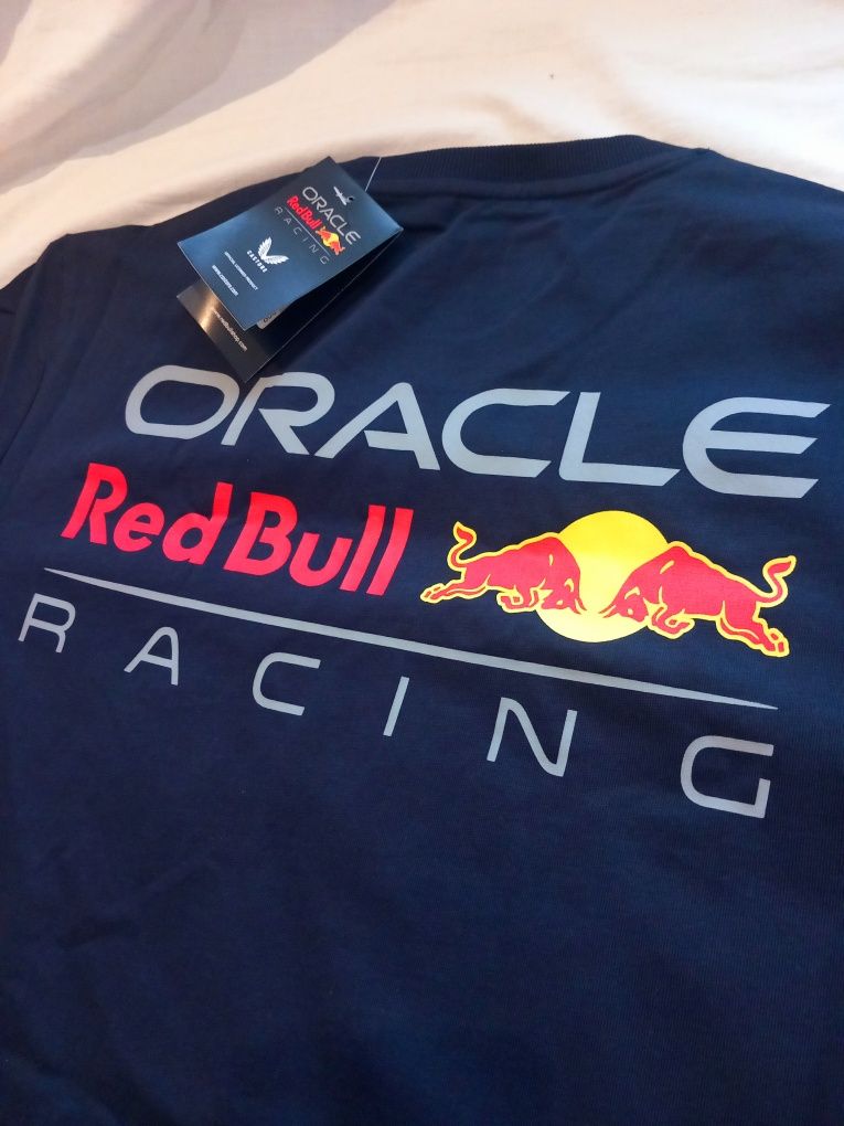 Nowy T-shirt Red Bull Racing Formula 1 Team Max Verstappen F1