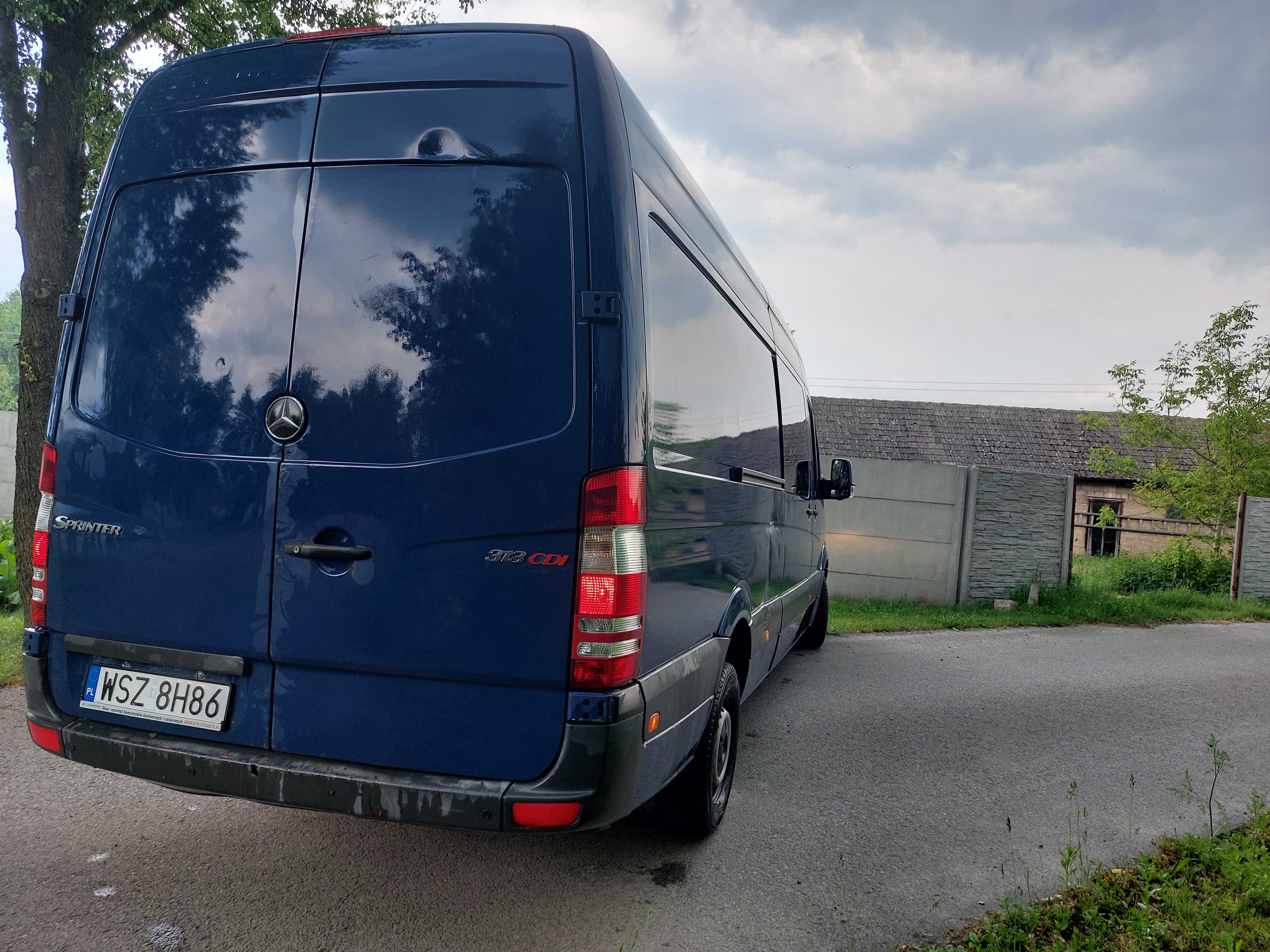 Mercedes-Benz Sprinter 313, 906, BRYGADÓWKA MAXI 6 Miejsc,