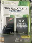 Forze motorsport 3 alan wake duble pack na xbox 360