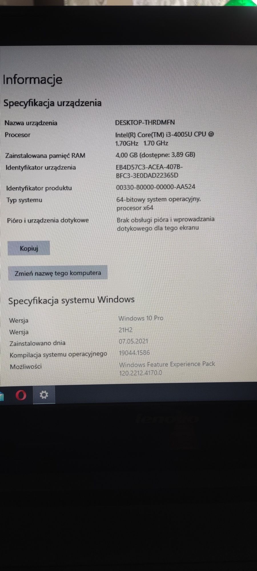 Lenovo g50-70 i3 1.7Ghz