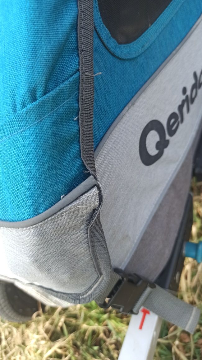 Przyczepka rowerowa Qeridoo Sportrex 2 wózek dwuosobowy dla 2 dzieci