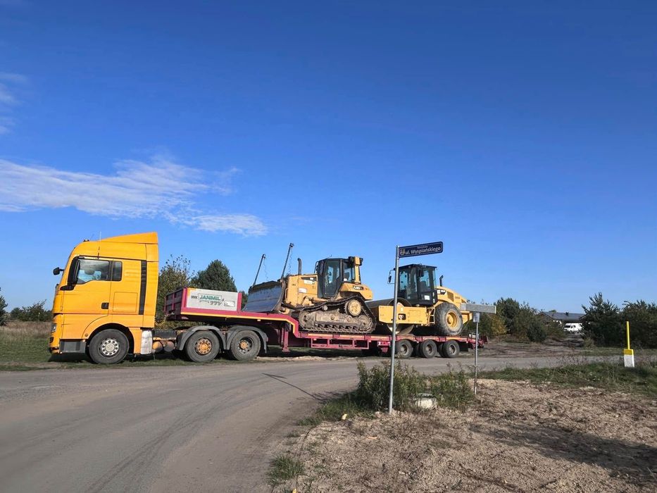 Budowa DROGI PARKINGI PLACE BRUKARSTWO niwelacja terenu drogi tymczaso