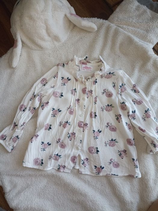 Bluzka rozpinana dziewczęca 92