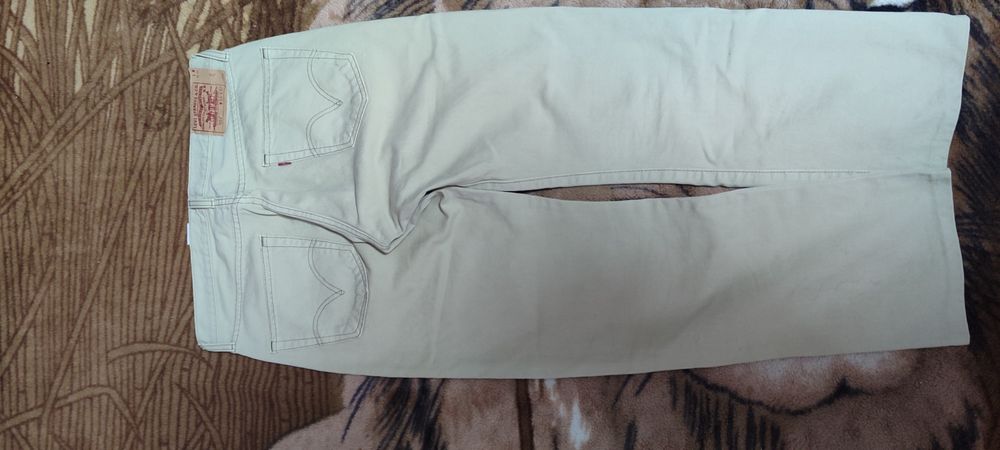 Джинси білі levis 501 вінтажні