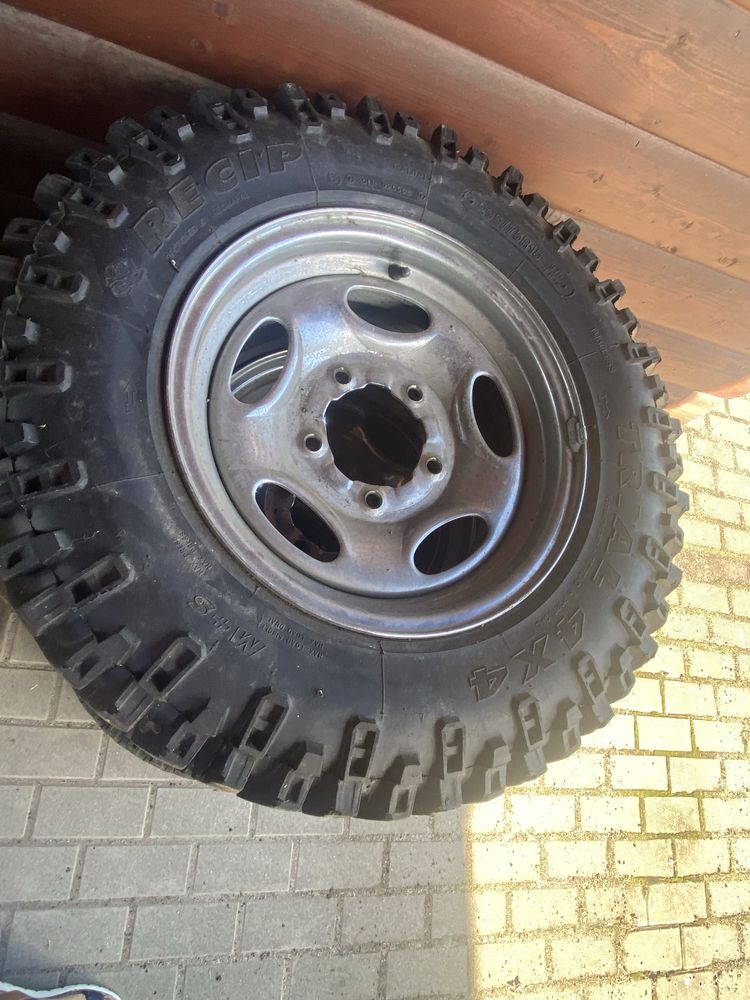 Opony 205/75R15 w teren