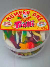 Желейки Trolli Number One 1кг!