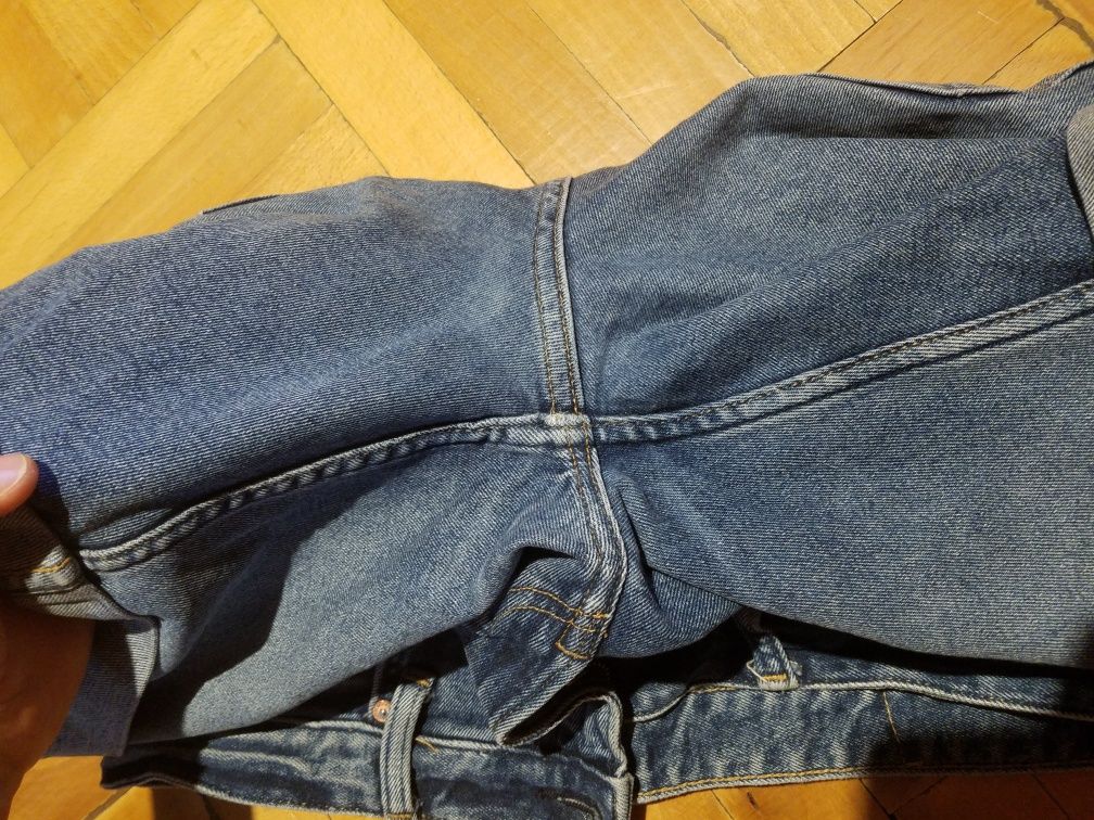 Spodenki jensowe H&M 34W z elastanem
