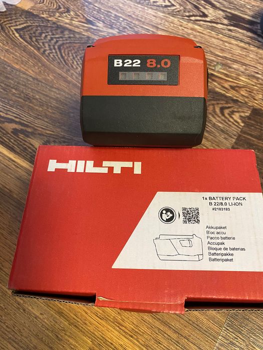 Hilti B22 8.0 батарея 22 платформа