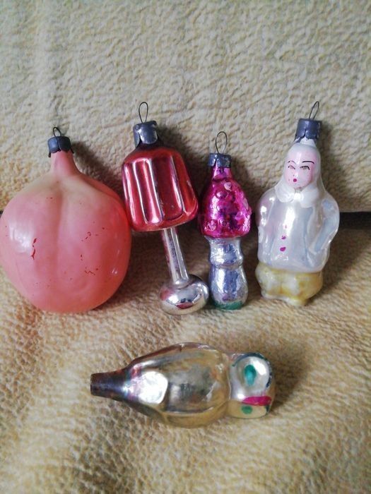 Детские, ёлочные игрушки ссср.