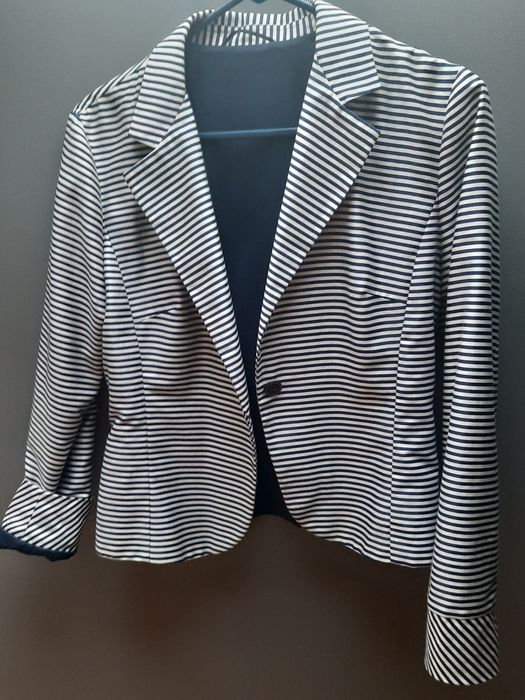 Żakiet marynarka S w paski