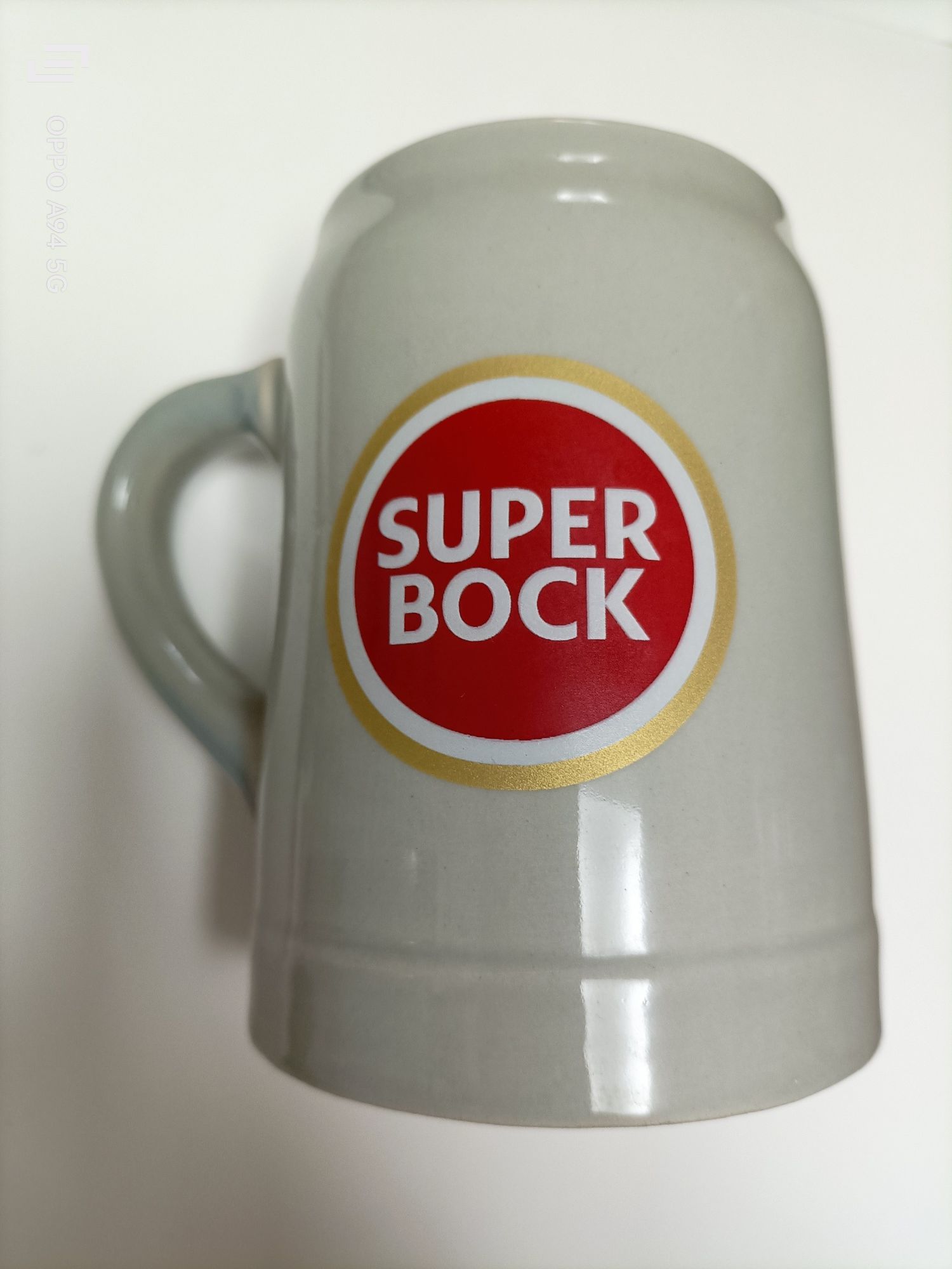 caneca em grés super Bock