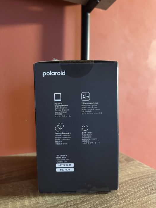 Фотокамера миттєвого друку Polaroid Now Gen 3 Black