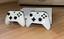 Biały Xbox One S  + Dwa Pady + 13 gier