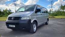 Volkswagen Transporter VW Transporter T5 - 9-osobowy, 2.5 TDI 130KM, Hak, Webasto - Zobacz!