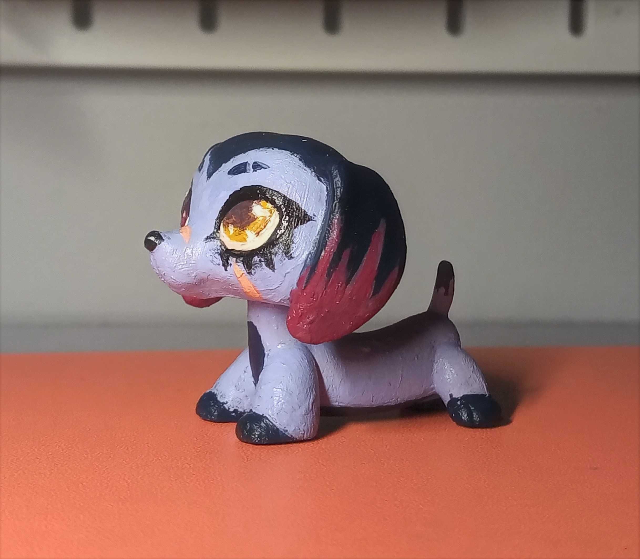 LPS custom jamnik shorthair  dog spaniel collie na zamówienie