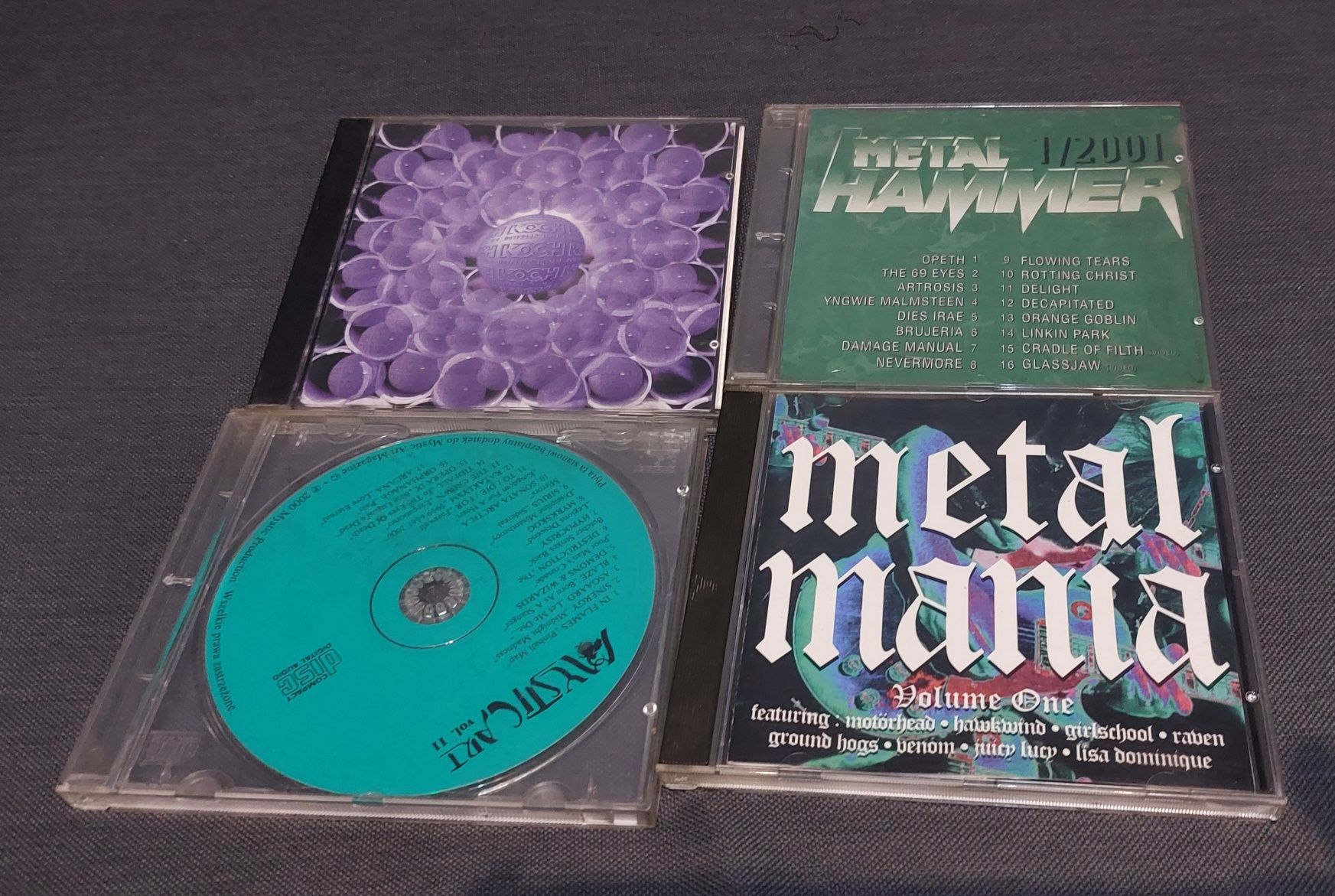 Płyty CD składanki - metal