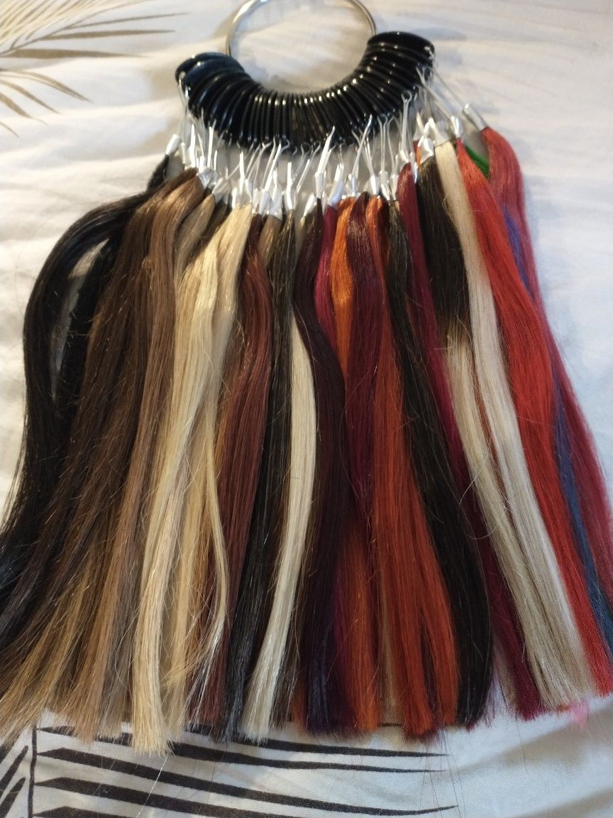 Proces wzorniki kolorów włosów