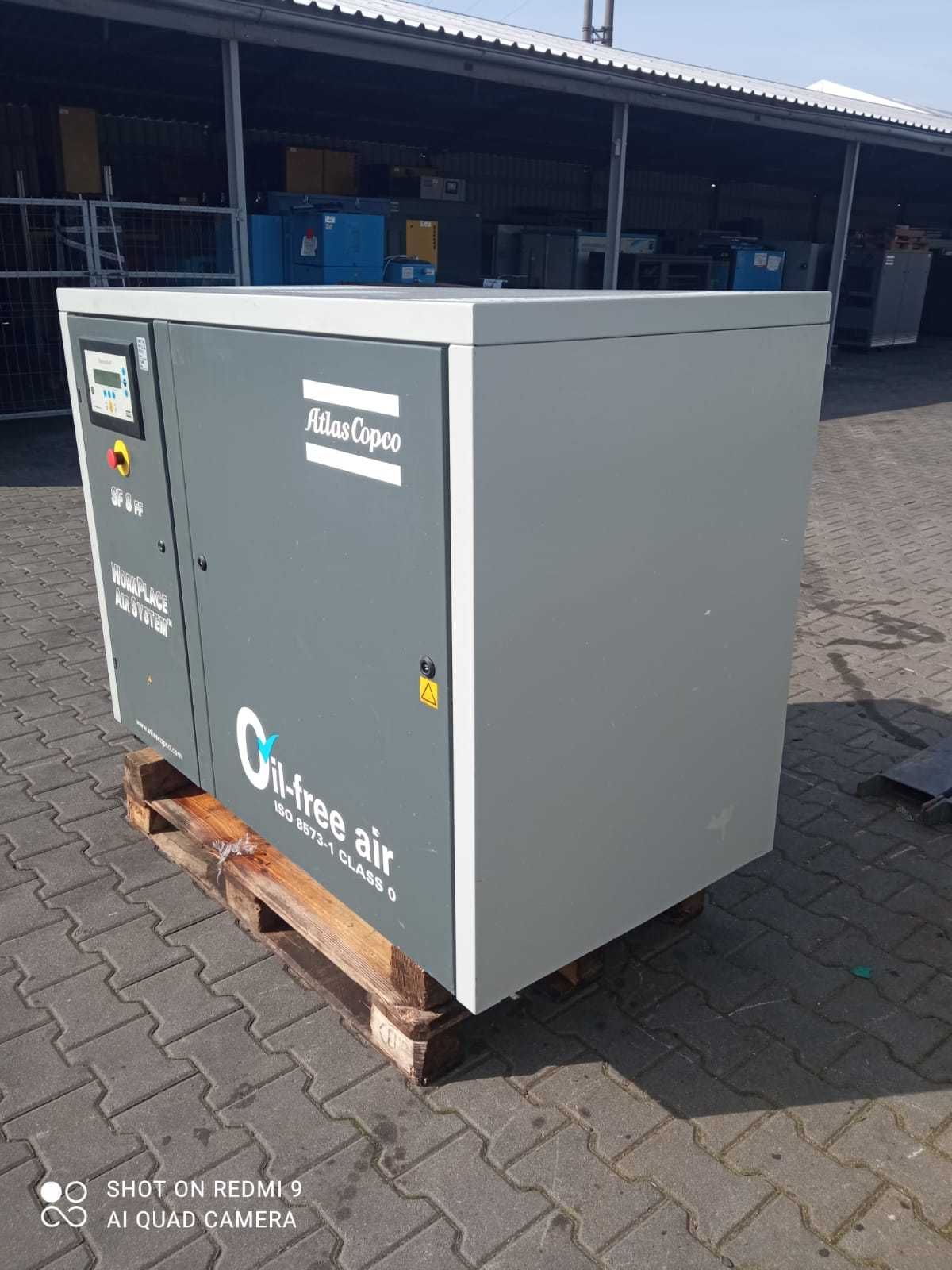 Sprężarka śrubowa kompresor  ATLAS COPCO SF8 FF 7,4kw 0,68m³ S014638