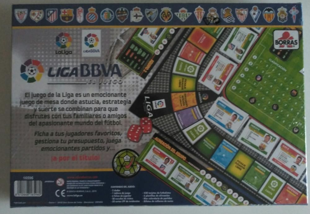 Vendo Jogo Liga BBVA Cromos/Cards (Novo e Selado)