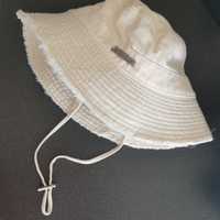 Jacquemus kremowy Kapelusz czapka bucket hat lato