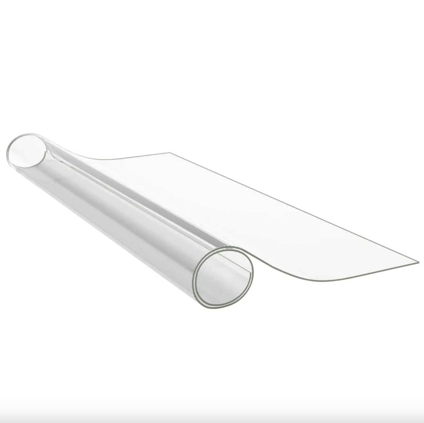 Przezroczysta Mata Ochronna na Stół Biurko Blat 200x100 Podkładka PVC