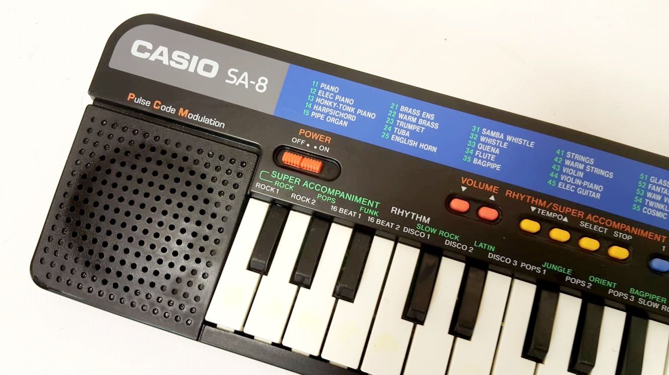 Keyboard Casio dla dzieci, z małą klawiaturą, japoński