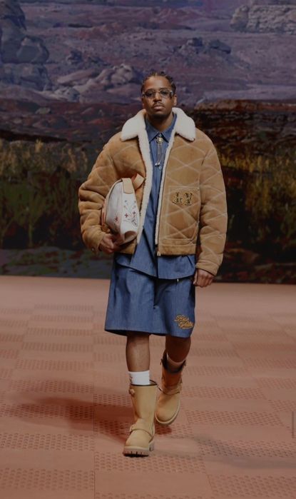 Louis Vuitton Shearling Jacket 2025 – luksusowa kurtka z futrem i skór