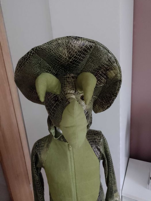 NOWY strój karnawałowy DINOZAURA DINOZAUR TRICERATOPS 104/110 (437)