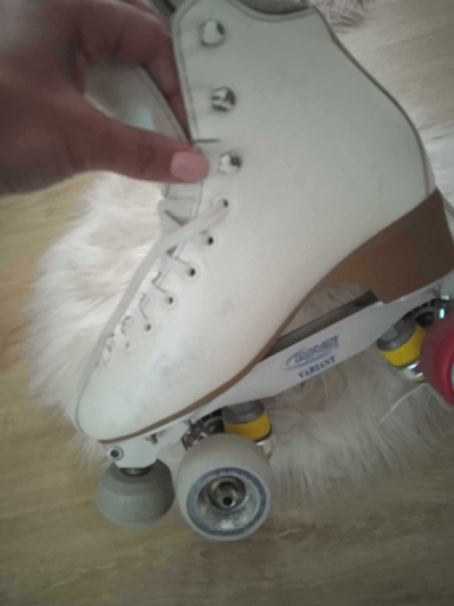 Patins patinagem artística tamanho 260 (39)