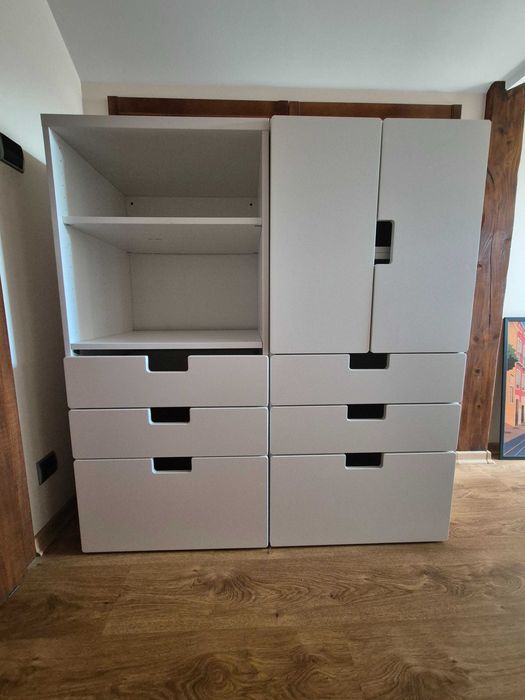 2 szt Regał biały IKEA - SMÅSTAD / PLATSA 60x50x128