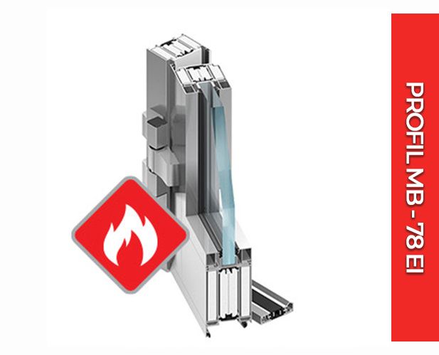Drzwi Zewnętrzne Przeciwpożarowe PPOŻ EI30 Aluminiowe NA WYMIAR