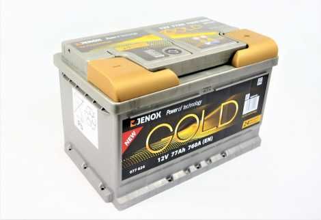 Akumulator JENOX GOLD 77Ah 760A Lubliniec