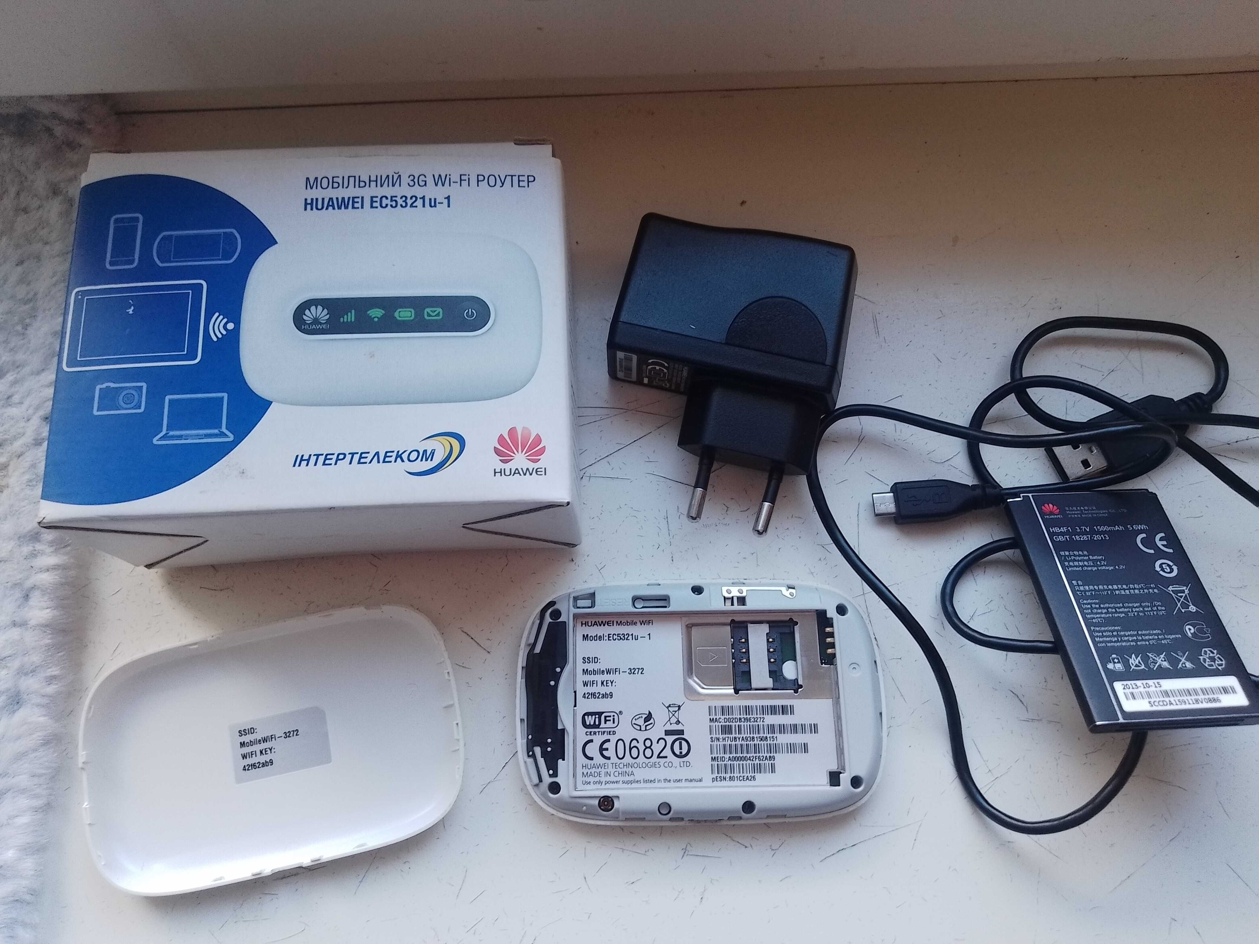3G Wi-Fi модем Huawei EC5321u-1