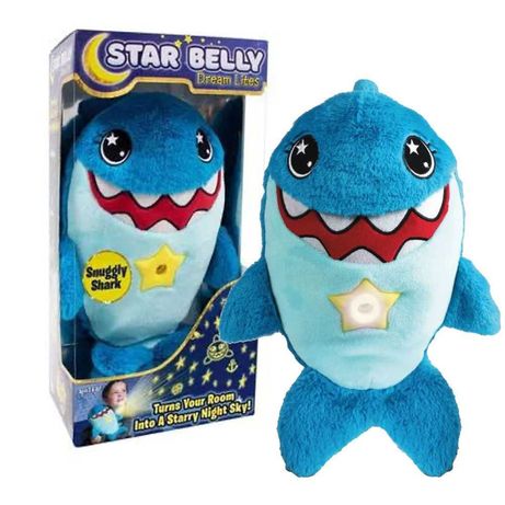 Детская игрушка ночник-проектор АКУЛА Star  проектор звёздного неба