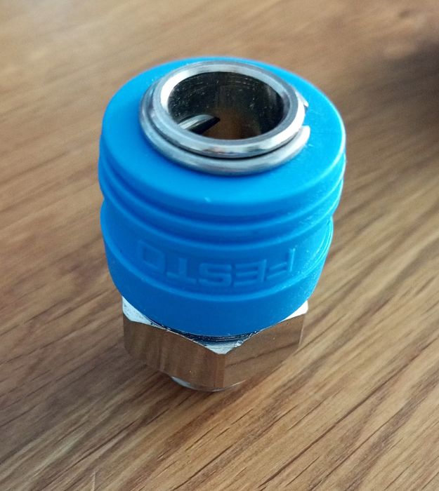 Пневматична швидкороз'ємна розетка FESTO KD4-1/2-A/Фітинг пневматичний