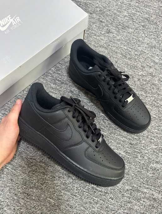 buty Nike_Air_Force_1_Low_'07_Black Espadryle R.38