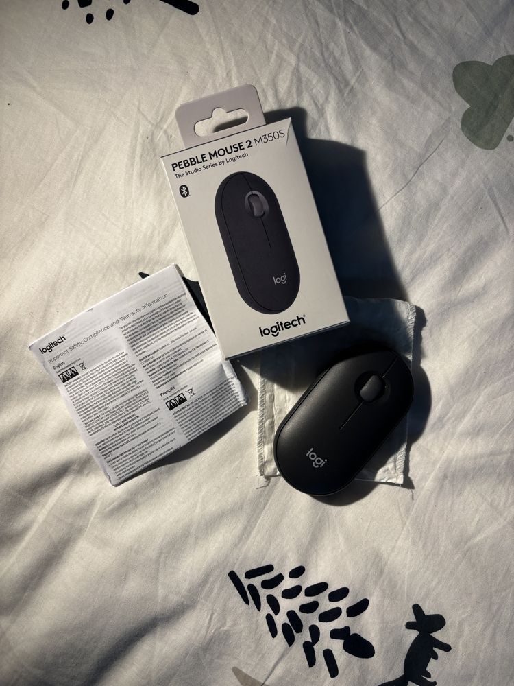 Logitech Pebble Mouse 2 M350s - stan idealny.