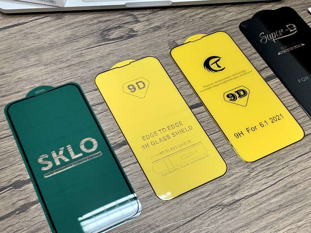 Защитное стекло  для iPhone 13 Pro Max закругленное по краям