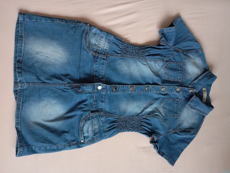 Sukienka jeansowa w rozmiarze 38