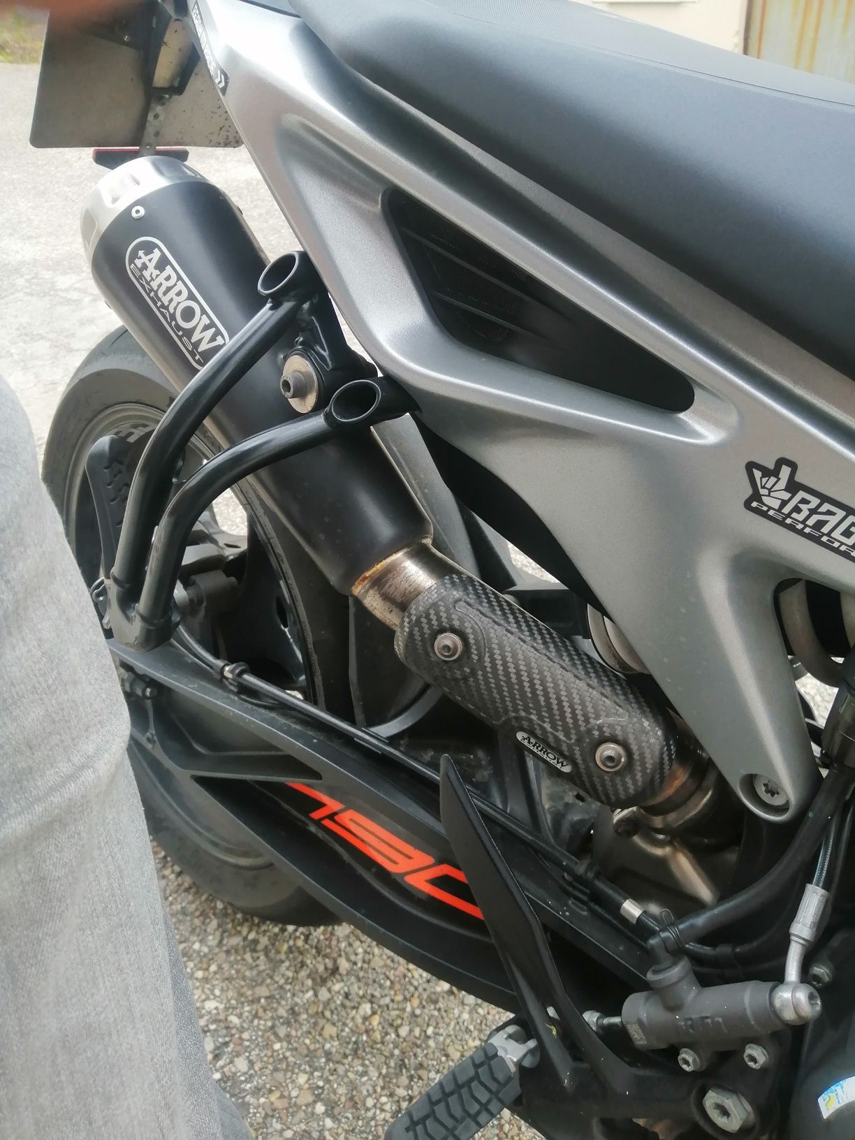 Ktm duke 790 35kw deslimitada