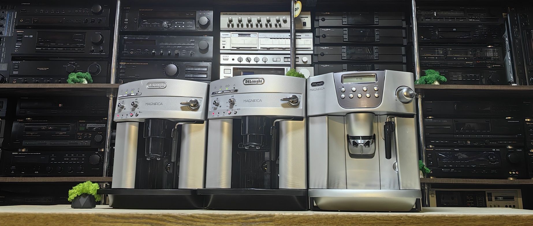 Кавові машини Delonghi Magnifica 1/2/3