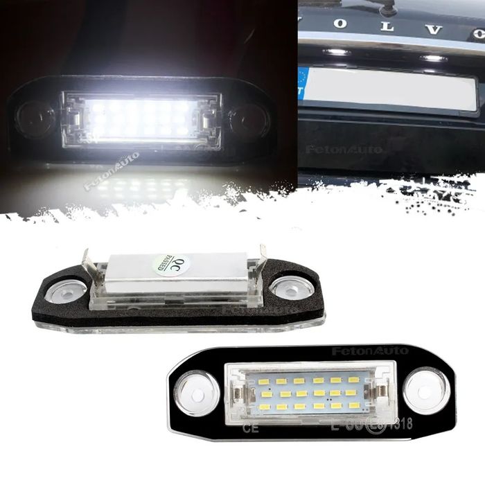 LED подсветка номера для VOLVO Вольво S40 V50 S60 XC60V60 C70 S80 XC90