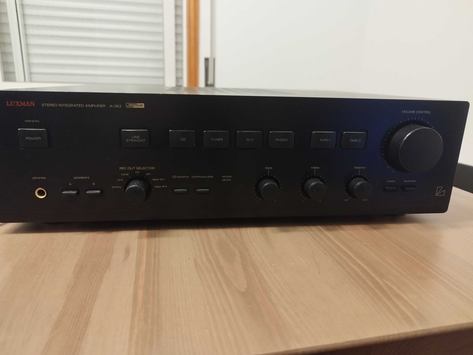 Amplificador Luxman A-353 - Como novo