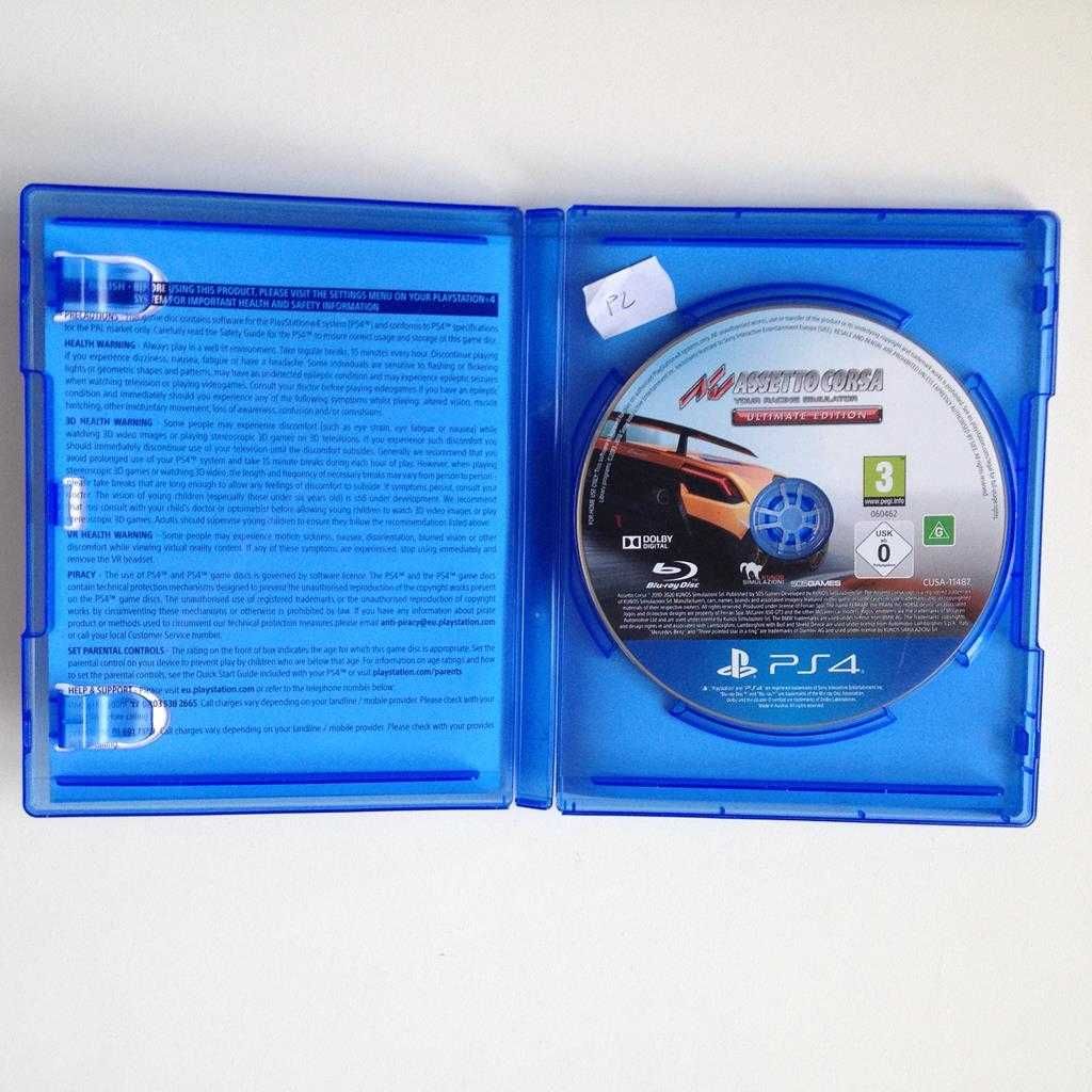 Assetto Corsa Ultimate Edition PlayStation 4 PS4 PL Sklep W-wa Ursynów