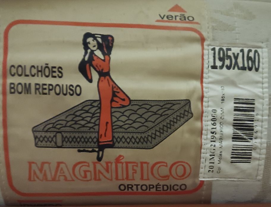Colchao ortopédico bom repouso 195x160