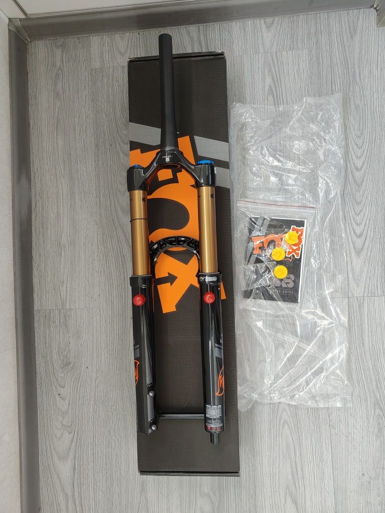 FOX 38 Factory Grip 2 Kashima 1.5" Конус 15x110 Boost 170mm/180mm ONZA